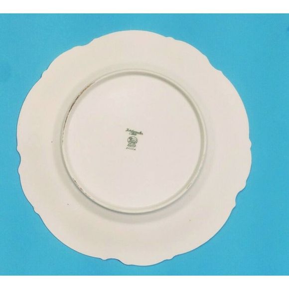 Hutschenreuther China Revere White with Platinum Trim Dinner Plate Sylvia Exc. - Picture 6 of 6